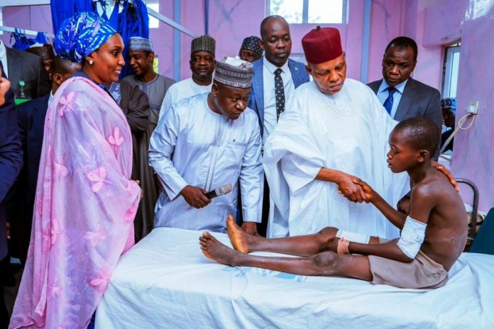VP Shettima Visits Victims Of Multiple Explosions In Maiduguri, Assures Of FG's Tough Response To Terrorism