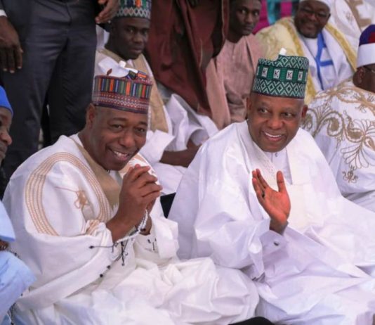 VP Shettima, Zulum Attend Eid Prayers at Ramat Square as Worshippers Observe Sallah Peacefully in Maiduguri
