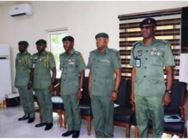 Army Commander Decorates Five Newly Promoted Officers in Benin