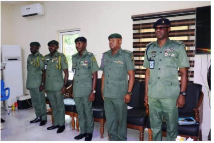 Army Commander Decorates Five Newly Promoted Officers in Benin
