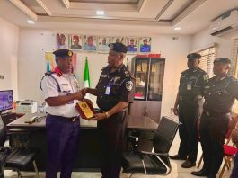 NSCDC State Commandant Pays Courtesy Visit To Abia CP,Seeks Stronger Inter-Agency Synergy For Enhanced Security