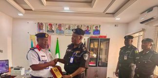 NSCDC State Commandant Pays Courtesy Visit To Abia CP,Seeks Stronger Inter-Agency Synergy For Enhanced Security
