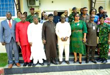 Pheelangwah Visits Headquarters Of Defence Health Maintenance Limited (DHML)