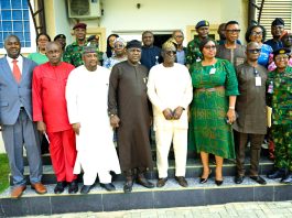 Pheelangwah Visits Headquarters Of Defence Health Maintenance Limited (DHML)