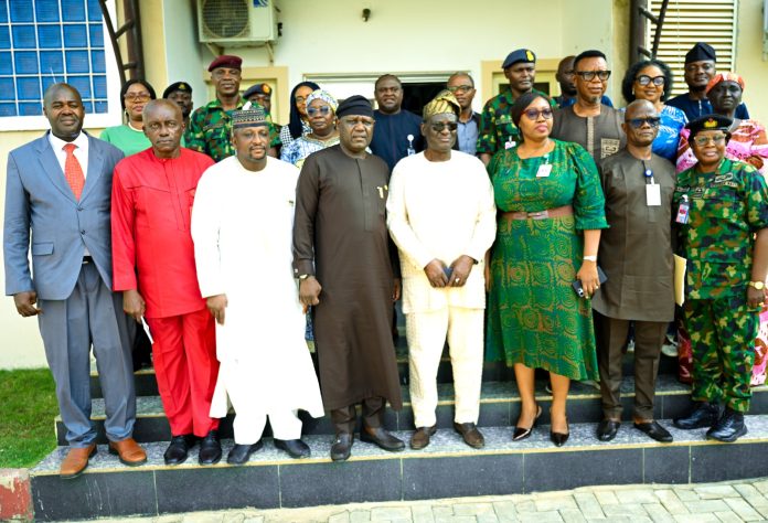 Pheelangwah Visits Headquarters Of Defence Health Maintenance Limited (DHML)