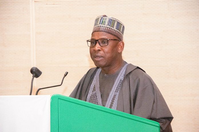 Permanent Secretary Special Duties, Mohammed Sanusi Danjuma delivering his Opening Remarks