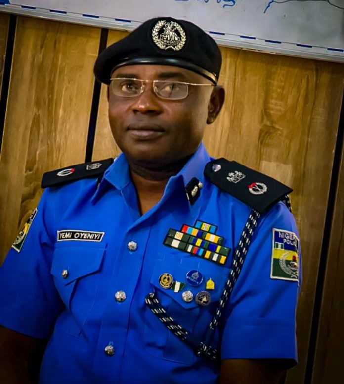 Delta State Commissioner of Police,CP. Yemi Oyeniyi psc, acipm, mnips.
