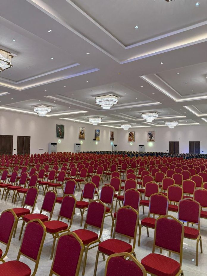 Vice President Kashim Shettima  Commission World Class Banquet Hall in Kaduna