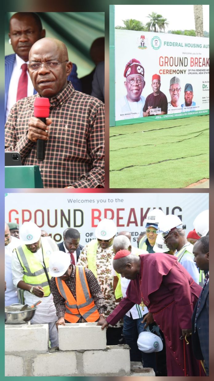 Federal–State Synergy in Action: Tinubu-Backed Housing Project Takes Off In Abia