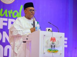 Professor Muhammad Ali Pate, Coordinating Minister of Health and Social Welfare, delivering the opening speech of His Excellency President Bola Ahmed Tinubu at the inaugural Commonwealth Nurses and Midwives Federation Conference