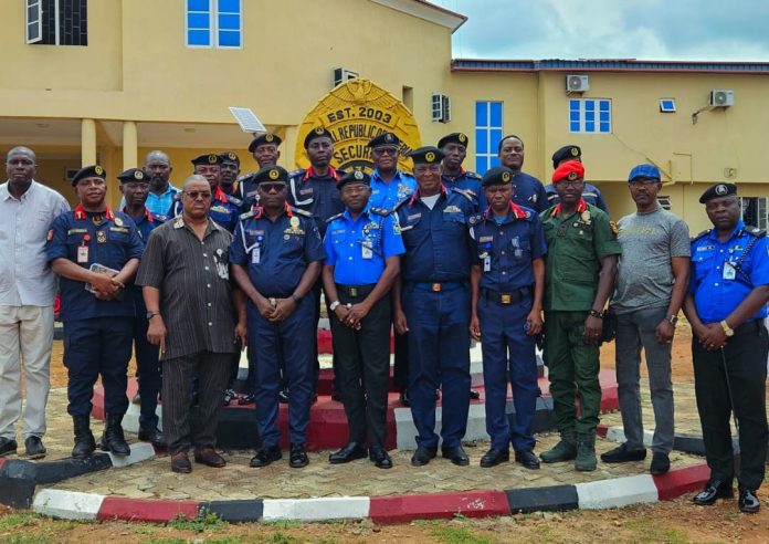 Inter-Agency Collaboration: Delta CP Pays Courtesy Visit To FRSC And NSCDC