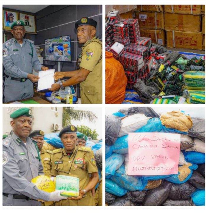 NCS Intensifies Crackdown On Illicit Drugs, Hands Over ₦2.63BN Seizure To NDLEA In Owerri