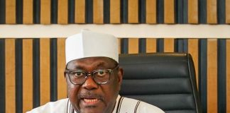 Secretary to the Government of the Federation, Sen. George Akume, CON,