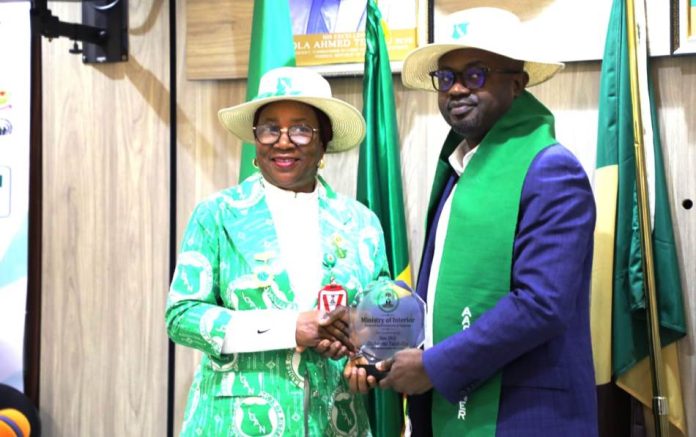 Minister of Interior Receives LGAN, Commends Role in National Development