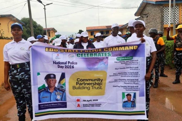 National Police Day 2026: Edo Command Holds Walkathon to Promote Fitness and Community Engagement