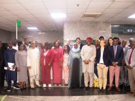 Group photograph of members of the Steering Committee