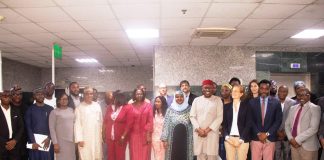 Group photograph of members of the Steering Committee