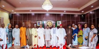 Taraba Governor Hosts RMAFC Delegation on Data Verification Mission