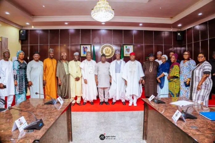 Taraba Governor Hosts RMAFC Delegation Taraba Governor Hosts RMAFC Delegation on Data Verification Mission