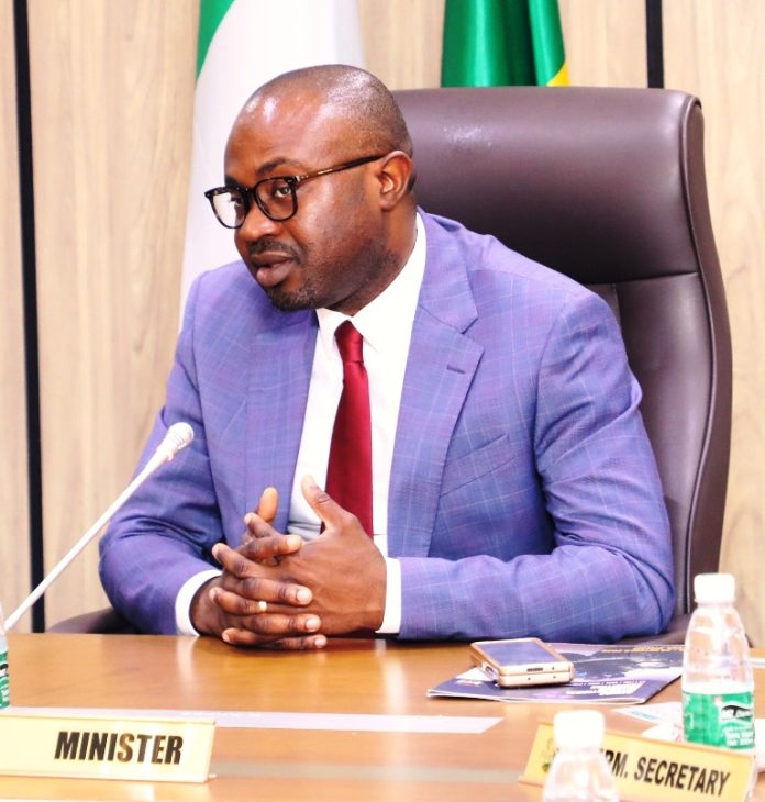 Honourable Minister of Interior, Dr. Olubunmi Tunji-Ojo