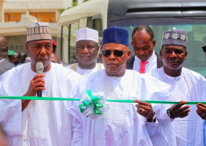 VP Shettima Commissions New Borno Governor’s Office Complex, Clinic, four others