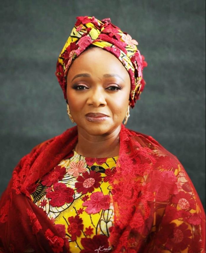 Honourable Minister of Women Affairs and Social Development, Hajiya Imaan Sulaiman-Ibrahim fsi