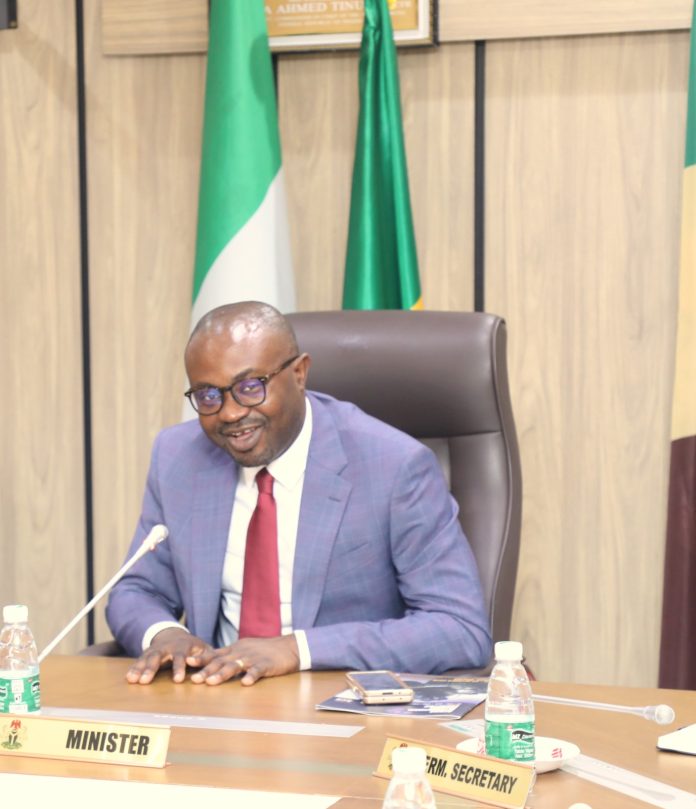The Honourable Minister of Interior, Dr. Olubunmi Tunji-Ojo