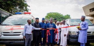 OSGF Reaffirms Commitment To Staff Welfare, Hands Over Busses And Ambulance To Staff Unions
