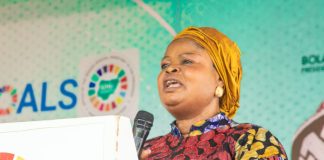 SSAP-SDGs, Princess, Adejoke Orelope-Adefulire giving her opening remarks