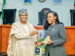 National Institute For Security Studies(NISS) Pay A Courtesy To Gov. Uba Sani In Kaduna