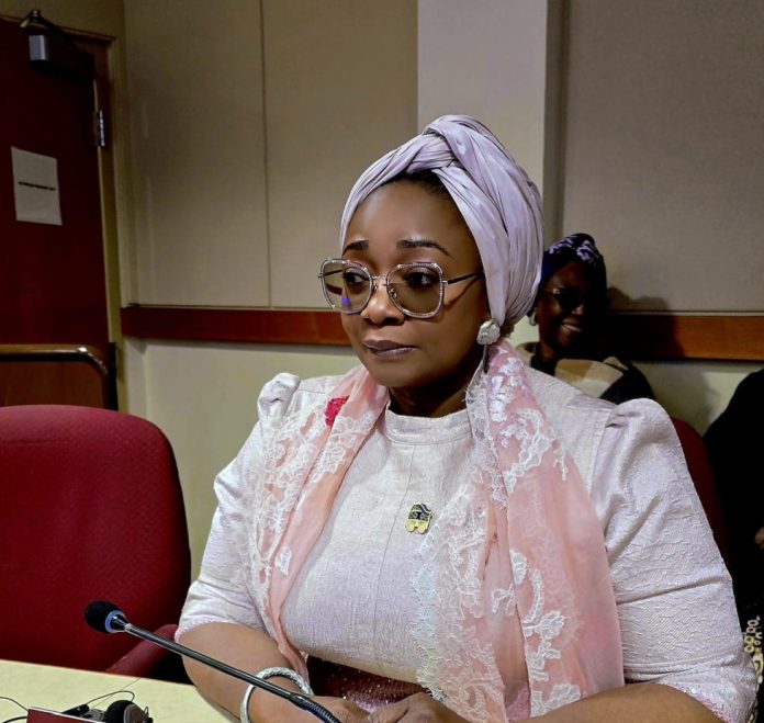 Honourable Minister of Women Affairs and Social Development, Hajiya Imaan Ibrahim Suleiman