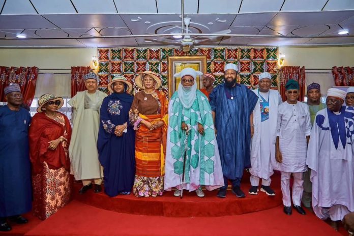 Photo News: Wife of Niger State Governor, Hajiya Fatima Mohammed Bago,  Accompanies Nigeria’s First Lady As ETSU Nupe Confers  'Soniyako Nupe' Title On Senator Oluremi Tinubu