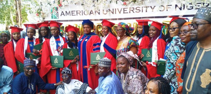 Women Affairs Ministry Identifies With 12 Chibok Girls At Graduation From AUN, Yola