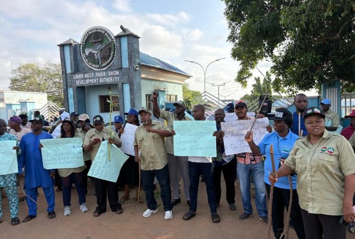 NLC Leads Protest Against Alleged Victimisation, Corruption at Lower Niger River Basin Authority