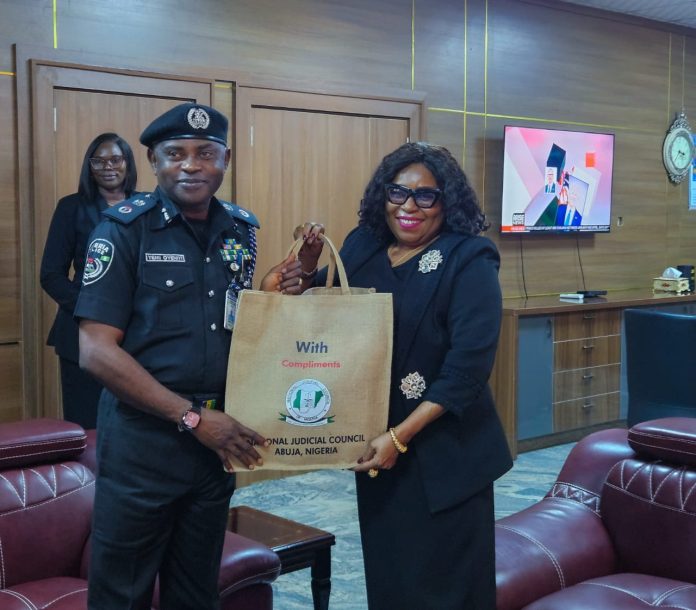 Delta CP Pays Courtesy Visit To Delta State Chief Judge, Seeks Stronger Police-Judiciary Synergy