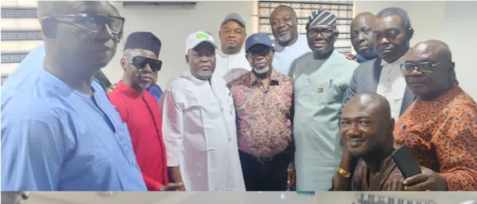 Senator Ikpea Pays Courtesy Visit to Edo APC State Working Committee Ahead of Official Senate Declaration