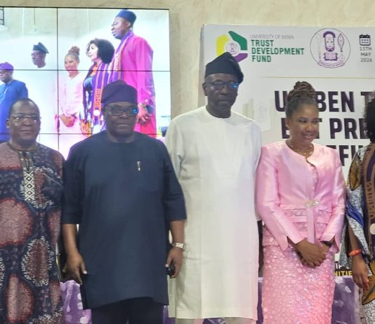 UNIBEN Trust Development Fund: Ize-Iyamu Calls on Alumni and Stakeholders to Champion Institutional Growth
