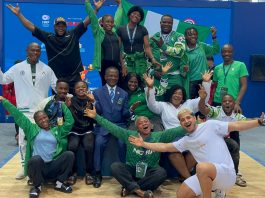 NSC Felicitates With Weightlifting Contingent, As Nigeria Finishes African Senior Championship With Record Medal Haul