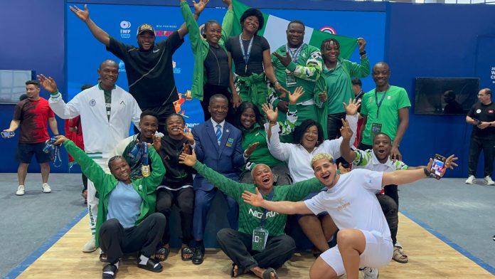 NSC Felicitates With Weightlifting Contingent, As Nigeria Finishes African Senior Championship With Record Medal Haul