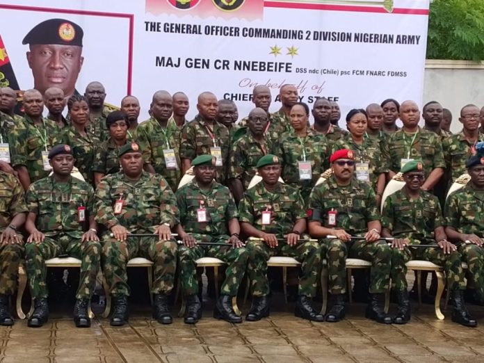 Amidst Mass Abduction: Nigerian Army Hold Maiden Chief Clerks’ Convention In Ibadan, Pushes For Faster Decision-Making, Joint Operations