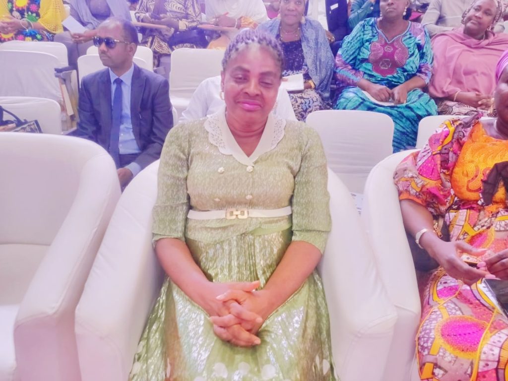 The Permanent Secretary, Federal Ministry of Women Affairs and Social Development, Mrs. Esuabana Nko Asanye at the event held at Dr. Maryam Babangida Women Development Centre, Abuja.