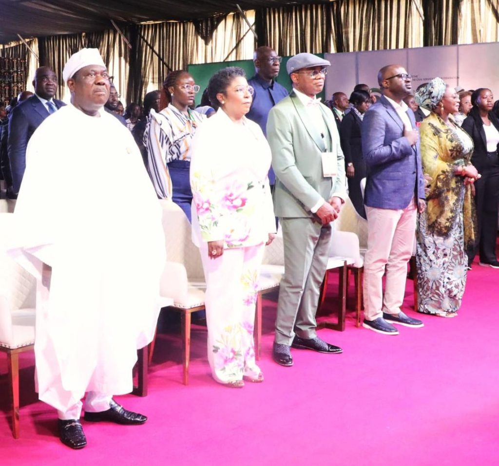 Secretary to the Government of the Federation, Sen. George Akume, CON, and the Head of the Civil Service of the Federation, Hon. Minister of Women Affairs and Social Development, Hajiya Imaan Suleiman-Ibrahim fsi (1st right) Mrs. Didi Esther Walson-Jack (2nd left), at the International Civil Service Conference 2026, on Wednesday 20th May, 2026 in Abuja.