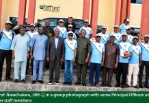 AE-FUNAI Pioneer Staff Lauded For Sacrifices, Commitment