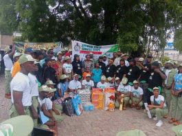 NYSC donates food, Pampers, clothes to Lafia Orphanage, FUTH