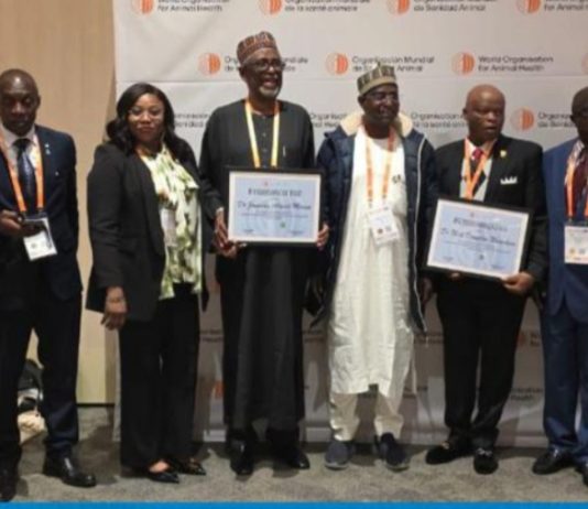 WOAH 2026: Nigeria Celebrates Dr. Junaidu Maina and Dr. Nick Nwankpa on Global Merit Honour