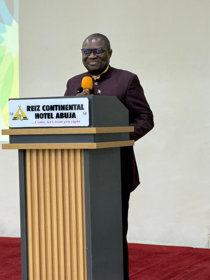 The Permanent Secretary, FMAFS, Dr Marcus Olaniyi Ogunbiyi and other stakeholders during the National Stakeholders Consultative Workshop on Strategic Action Plan on CAADP Kampala Declaration.