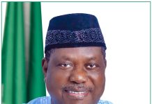Secretary to the Government of the Federation, Senator George Akume (CON)