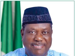 Secretary to the Government of the Federation, Senator George Akume (CON)