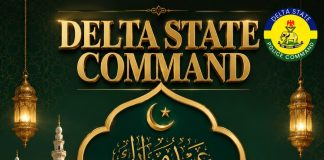 2026 Eid-El-Kabir Celebration: Delta Police Command Deploy Officers To Strategic Locations