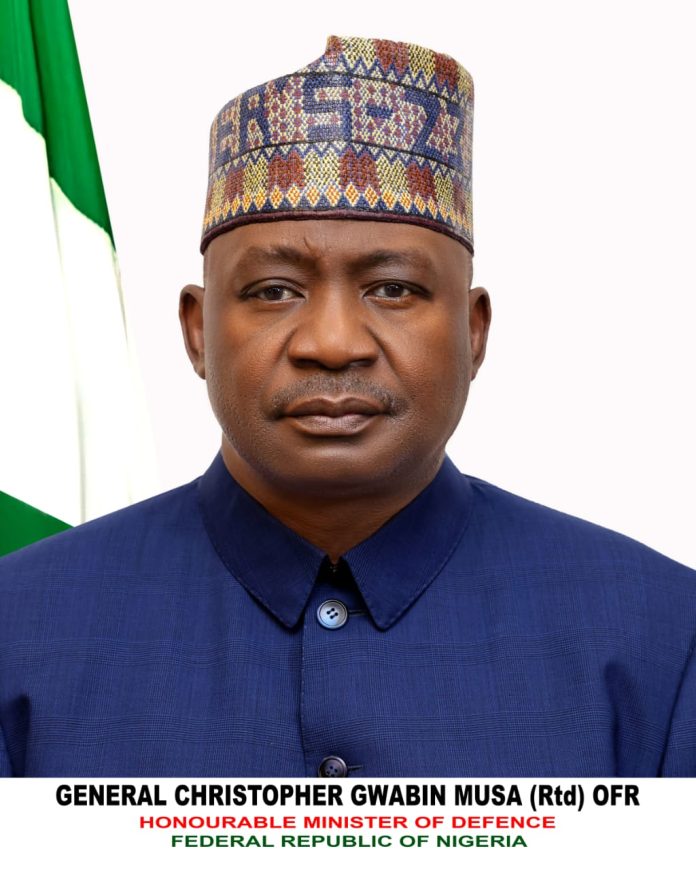Honourable Minister of Defence, General Christopher Gwabin Musa (Rtd),